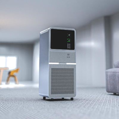 China 120-240m2 Purificador de aire de alta tasa de esterilización con filtro lavable y control remoto para uso hospitalario fábrica
