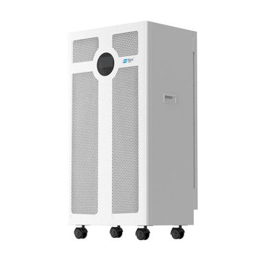 China Purificador de aire industrial certificado CE con carbón activado para olores de aire CADR formaldehído 460 M3/h fábrica